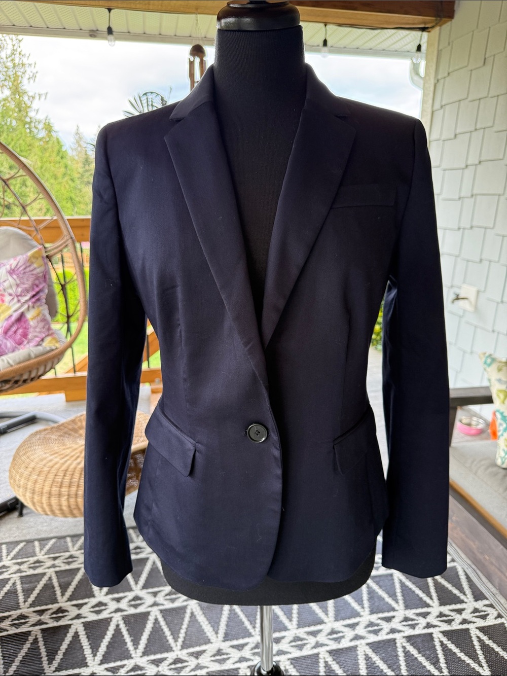 Ann Taylor | Dark Navy Blazer